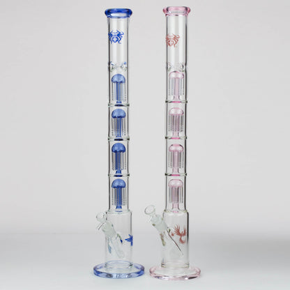 26" Xtreme Quad-percolator 7 mm glass Bong [XTR411]_0