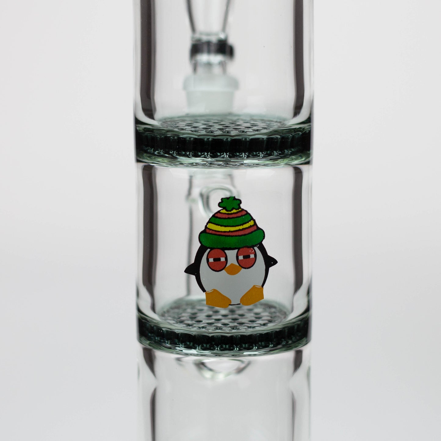 16" BOSS tree arm percolator and honeycomb diffuser glass bong [B8]_12