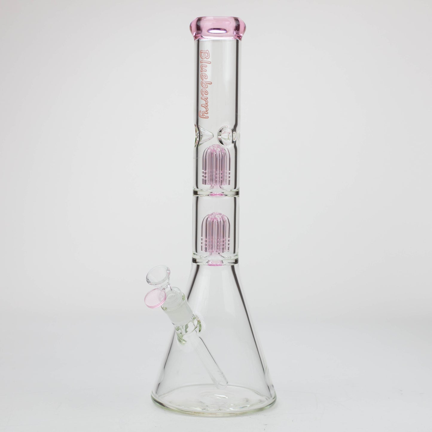 Blueberry-15 inch Double Tree Perc Beaker [S387]_4