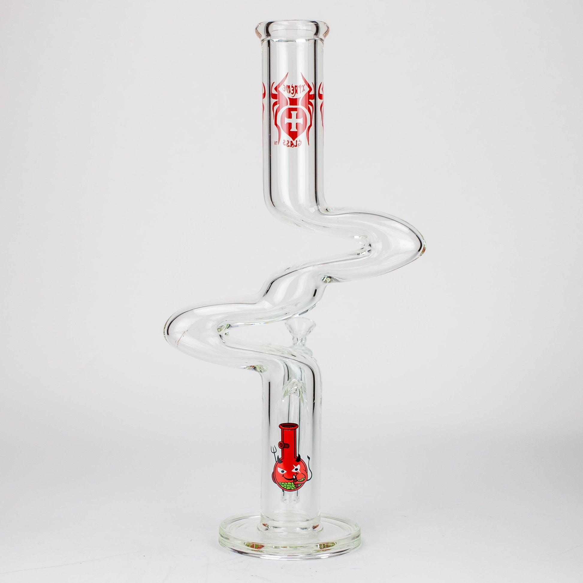 17" Xtream Kink Zong glass water bong [XTR-Z023]_6