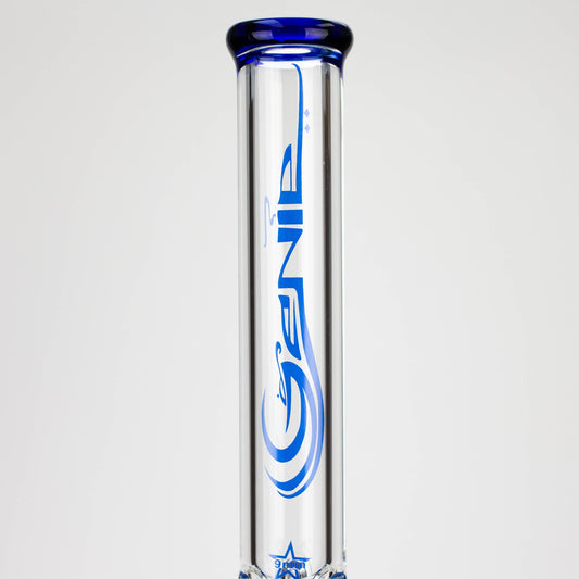 GENIE | 24" Dual 6 arms 9mm glass water beaker bong [GB1906]_1
